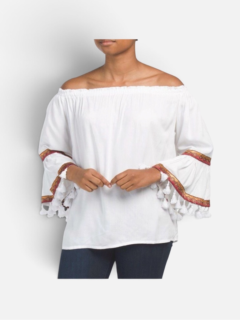 NWT [Mimi] Off Shoulder Blouse